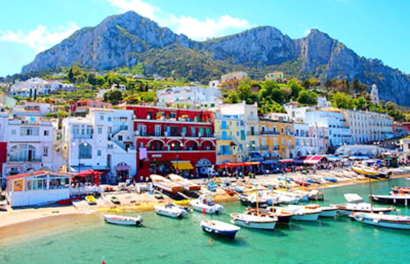 Painters in Isle of Capri