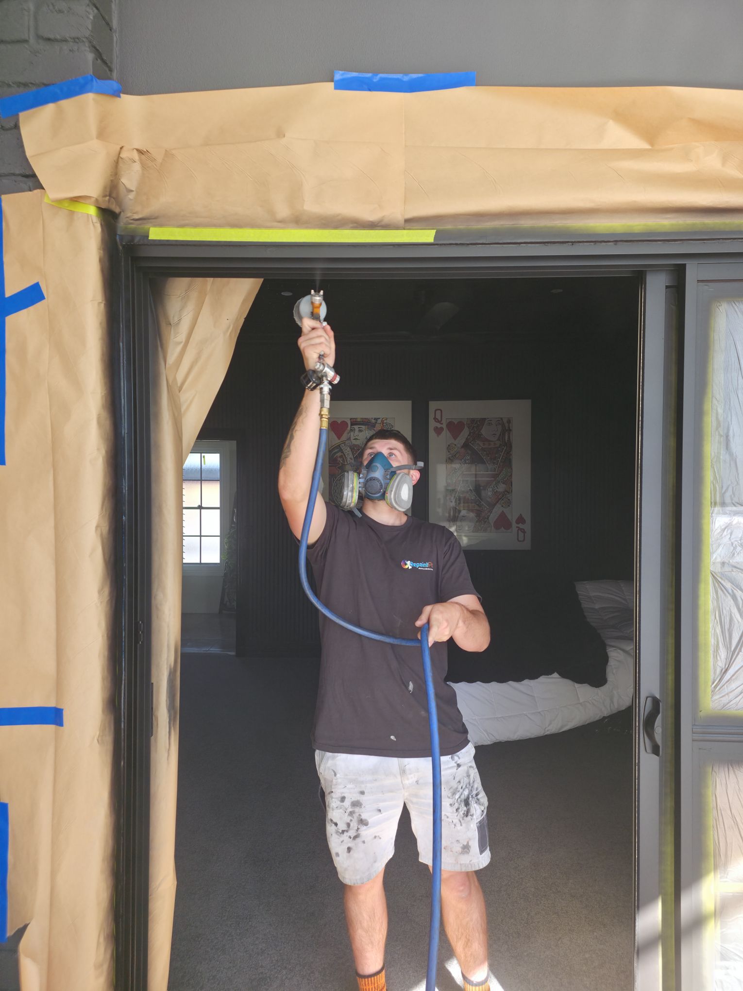 Aluminium Window Painting in Gold Coast